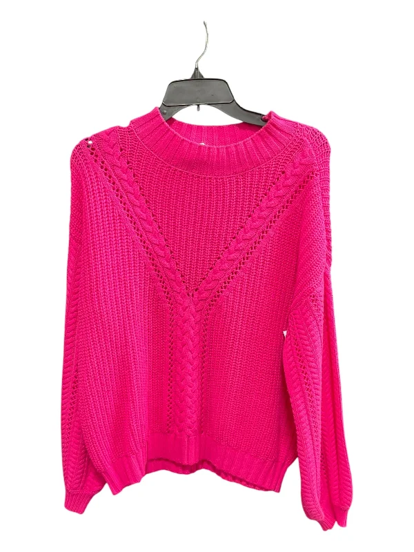 Sweater By Marled In Pink, Size: L