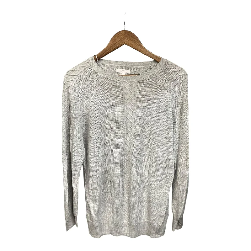 Sweater By Lc Lauren Conrad In Grey, Size: L