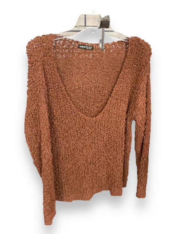 Sweater By Shein In Brown, Size: M