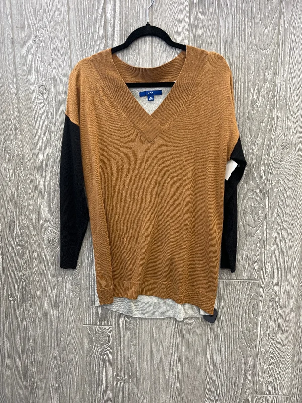 Sweater By Apt 9 In Brown, Size: M