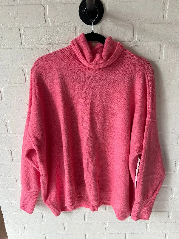 Sweater By Vince Camuto In Pink, Size: Xl