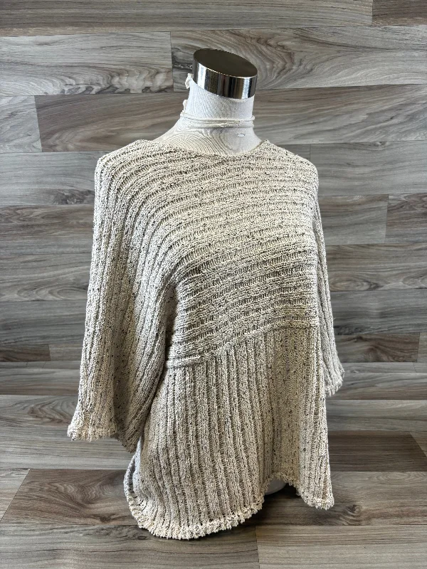 Sweater Short Sleeve By J. Jill In Cream, Size: Xs