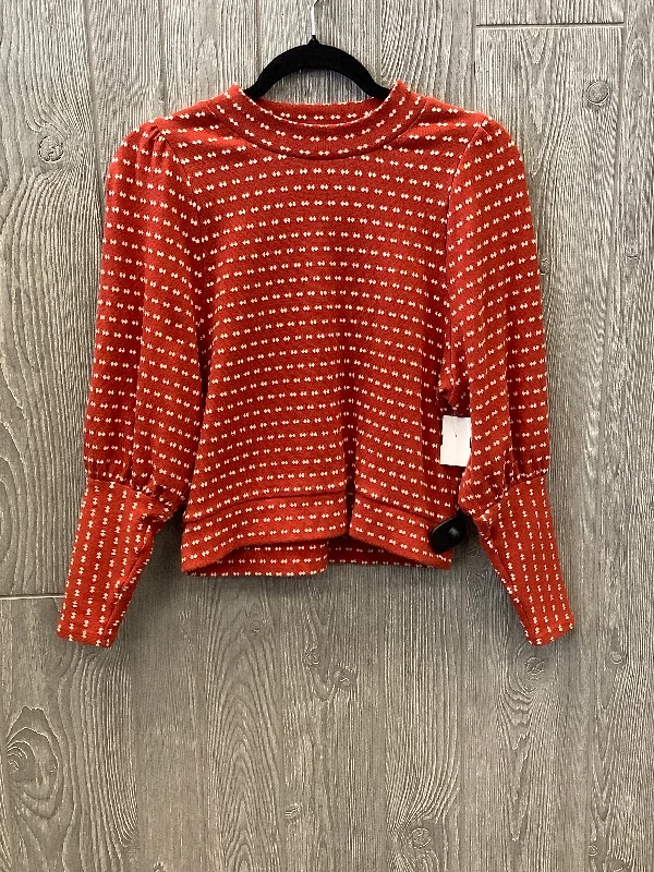 Sweater By Madewell In Red, Size: Xs