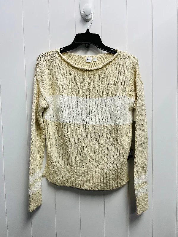 Sweater By Gap In Cream, Size: S