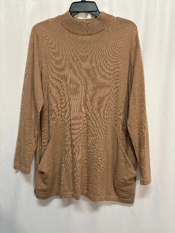 Sweater By Joan Rivers In Beige, Size: M