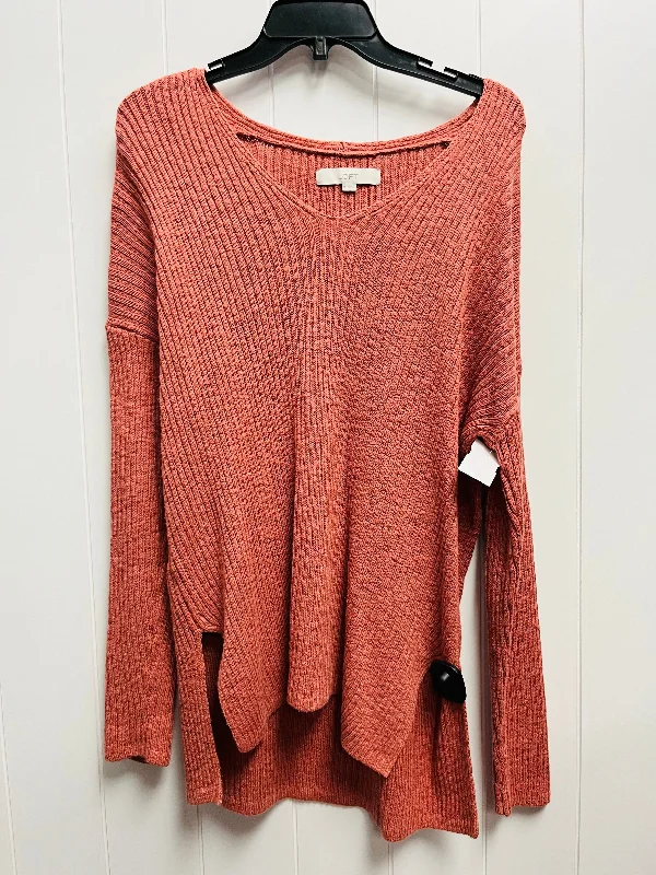 Sweater By Loft In Orange, Size: M