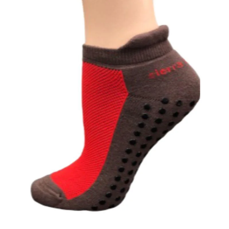 Cotton Anklet-Hi Socks with Non-Skid Gripper Soles for Women, Socks for Yoga