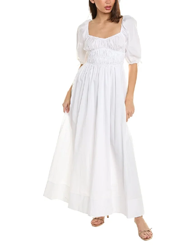 STAUD Maxi Faye Dress