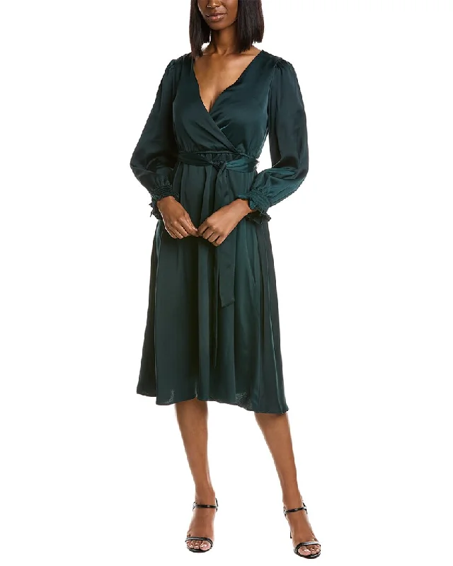 Taylor Surplice Midi Dress