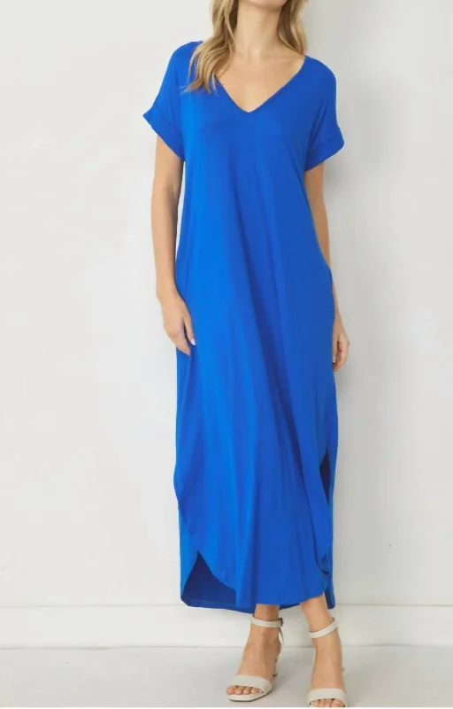 Everyday Maxi Dress In Royal