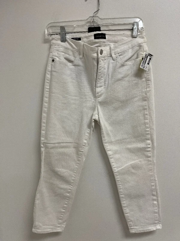 Capris By Talbots In White, Size: 6p