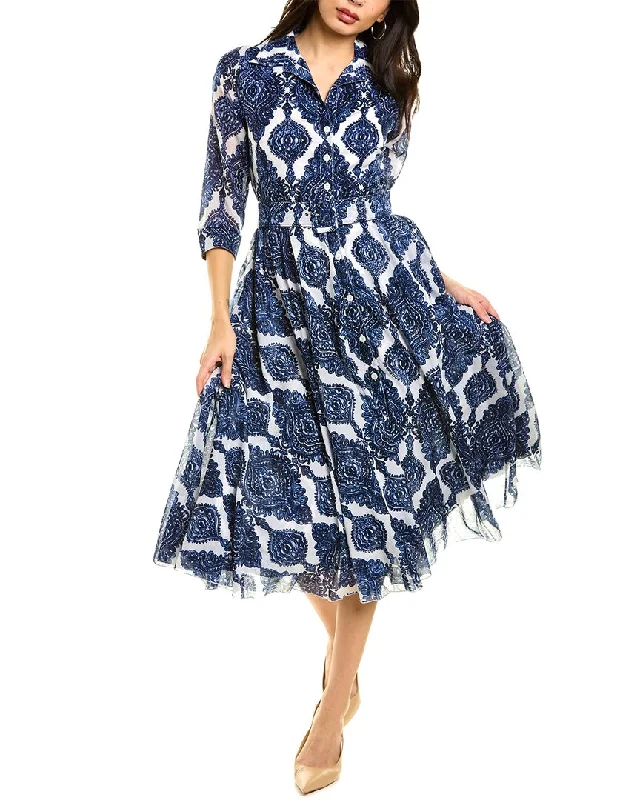 Samantha Sung Aster Midi Dress