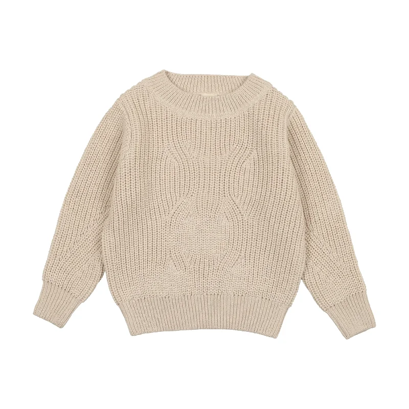 Analogie Chunky Knit Sweater - Natural