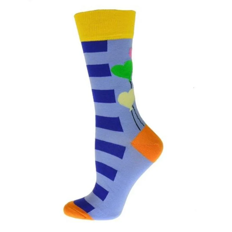 Colorful Cotton Women's Crew Socks