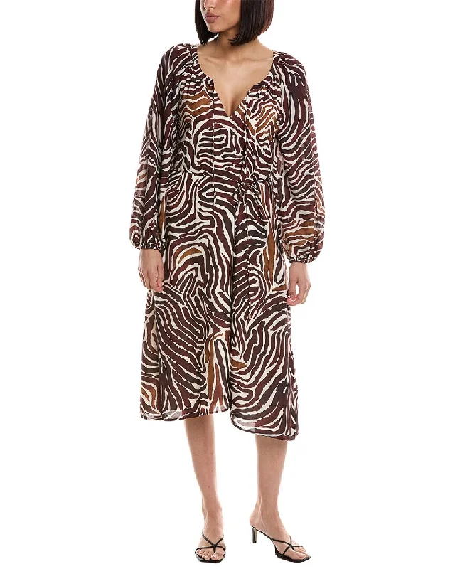 Tommy Bahama Zen Zebra Midi Dress